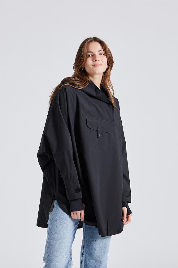 Blæst Bergen Black Regnponcho